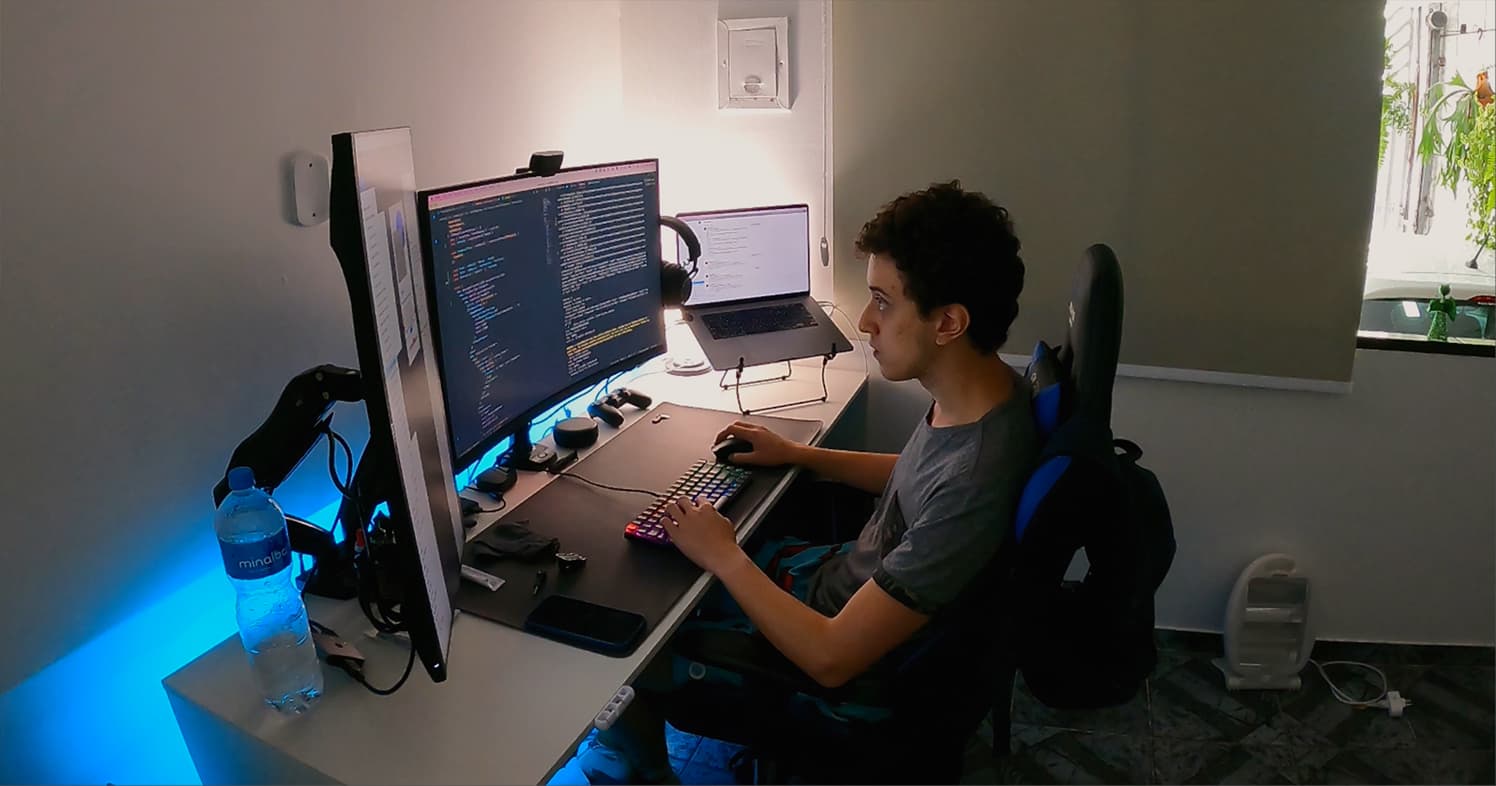João developing AI apps